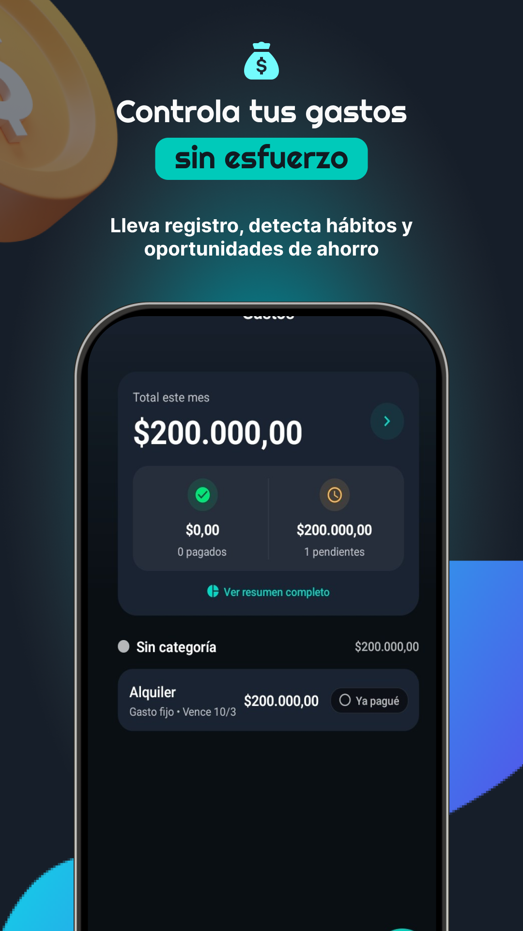 Finbo - Control de gastos