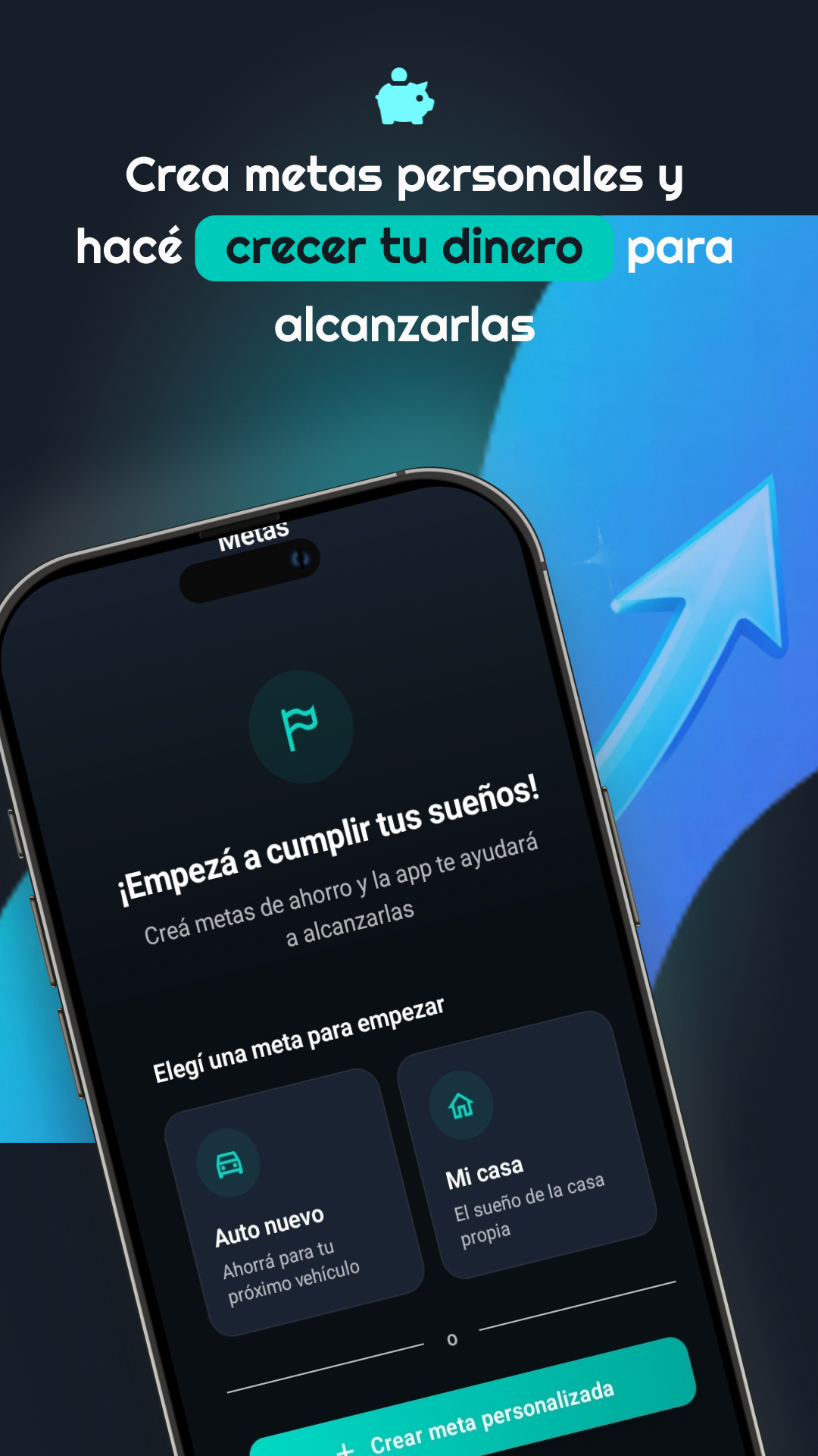 Finbo - Metas de ahorro